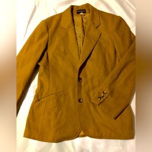 Vintage Wool Ladies Jacket Blazer By Haberdashery Personal Jacket Size 12